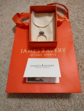 James Avery Sterling Silver Armadillo Ring Size 10